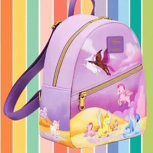 Loungefly Disney Fantasia Pastoral Symphony Backpack, Wallet, Mirror, Pen &Charm Amazon.com | Loungefly Disney Fantasia Pastoral Symphony  main image 3